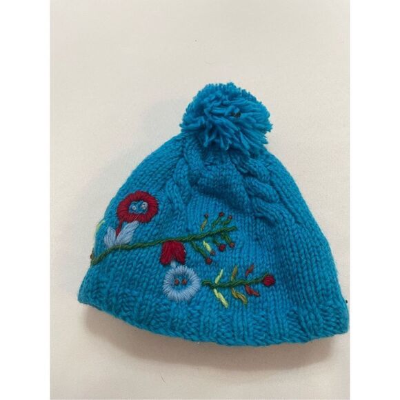 Turtle Fur Adult Blue Beanie - Picture 3 of 5